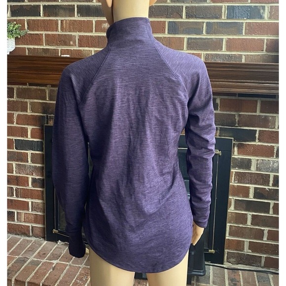 Layer 8 Women's Athletic Performance Top Long Sleeve Purple Size M Quick Dry - Picture 3 of 13